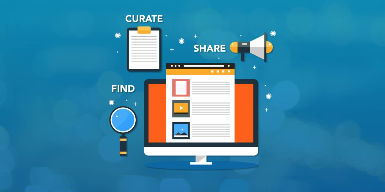 web content curation definition