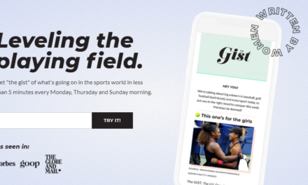 Fresh Newsletter Win Sports Media Game for Women Content Entrepreneurs