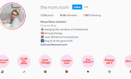 instagram content creator the mom room