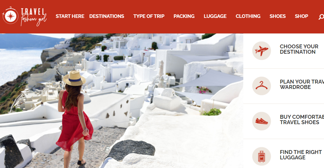 Travel Fashion Girl Blogger Finds Big Success in Small Packing Advice