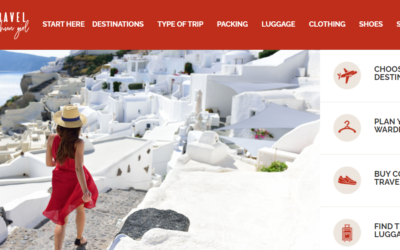 Travel Fashion Girl Blogger Finds Big Success in Small Packing Advice