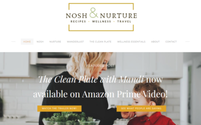 Food Blogger Nosh and Nurture Lands Streaming Show on Amazon Prime