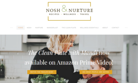 Food Blogger Nosh and Nurture Lands Streaming Show on Amazon Prime