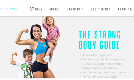 Blogger Sia Cooper turned her weight-loss journey into a content business that helps moms like her get fit