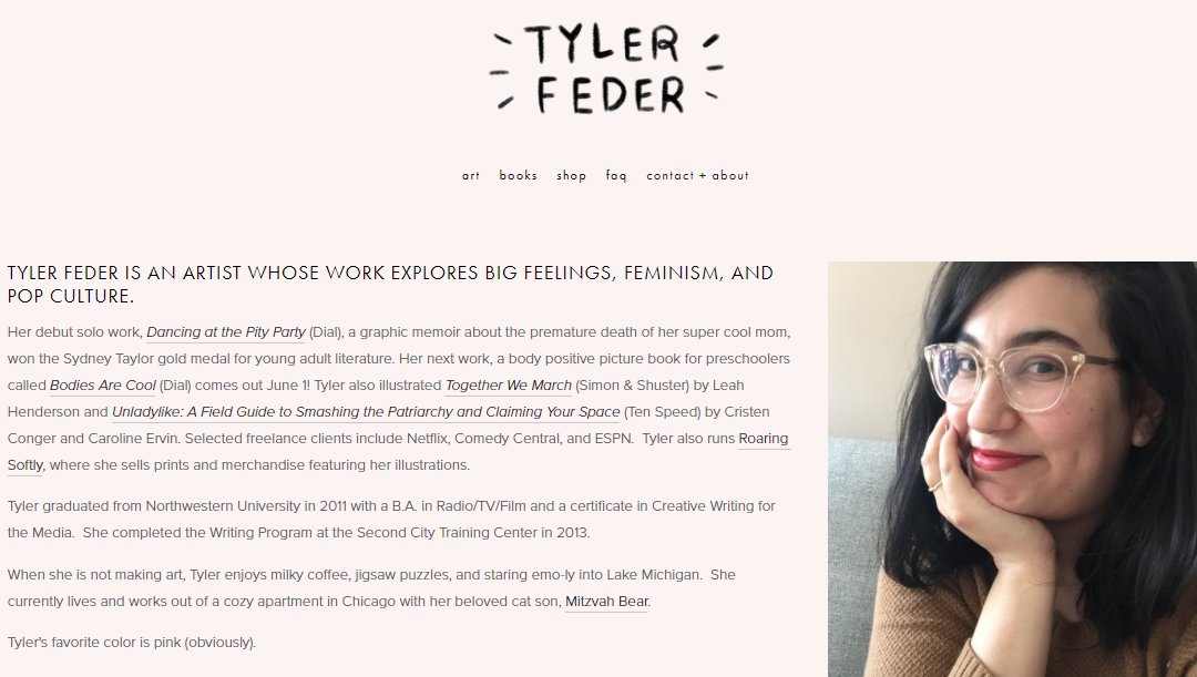 Illustrator Tyler Feder Tumbles Into Instagram and Book Success