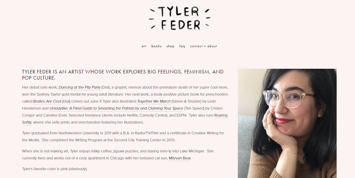 Illustrator Tyler Feder Tumbles Into Instagram and Book Success