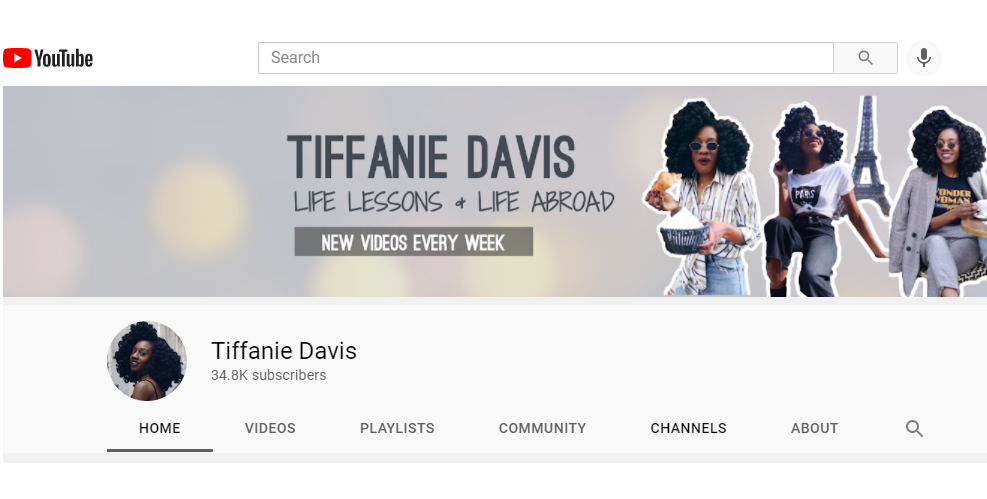 YouTube Case Study: Tiffanie Davis Helps Audiences Plan Dream Life in France