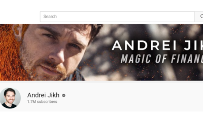 YouTuber Andrei Jikh Pockets Millions Teaching Others to be Financially Savvy