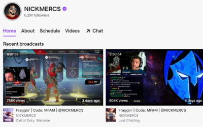 Childhood Gaming Prepares Nickmercs to be an All-Star Twitcher