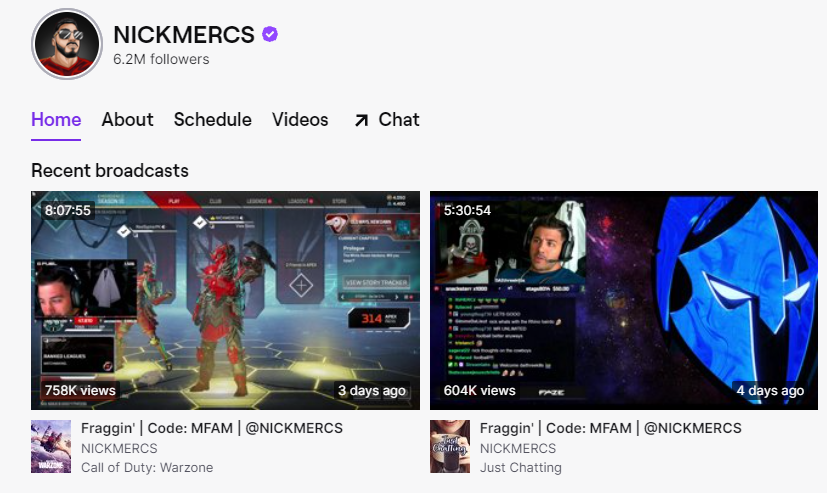 Childhood Gaming Prepares Nickmercs to be an All-Star Twitcher