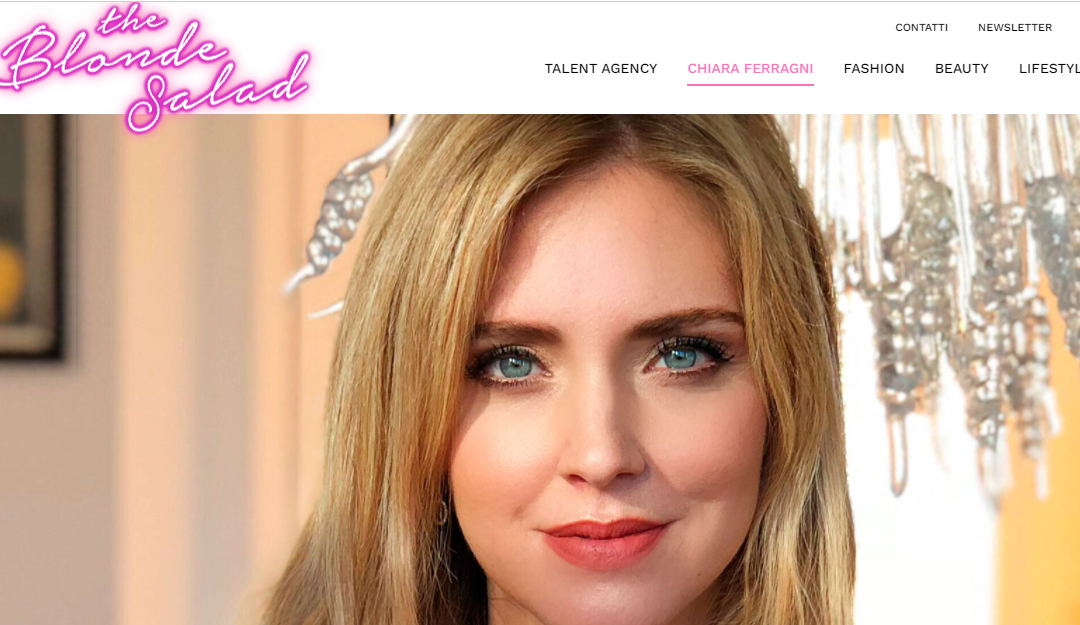 Creator Chiara Ferragni Prioritized The Blonde Salad Blog Over Other Platforms