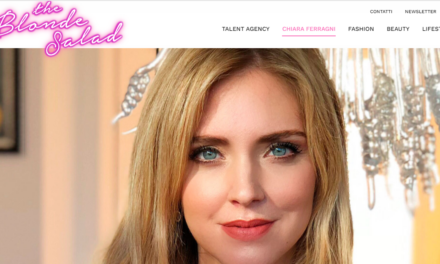 Chiara Ferragni Fashion blog, The Blonde Salad keeps control with owned platform.