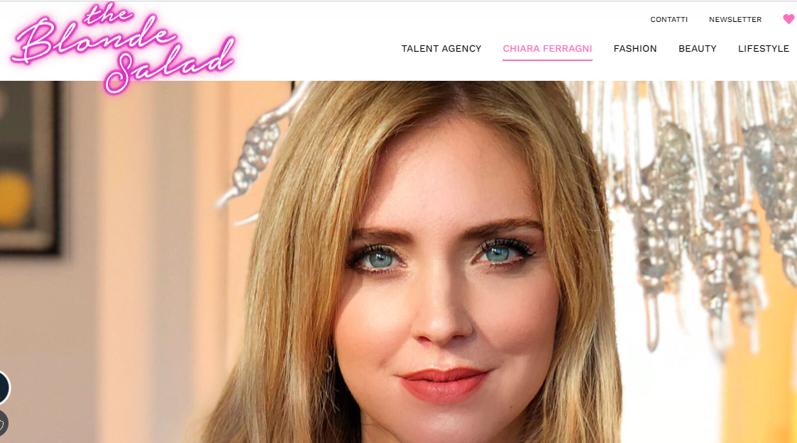 Creator Chiara Ferragni Prioritized The Blonde Salad Blog Over Other Platforms