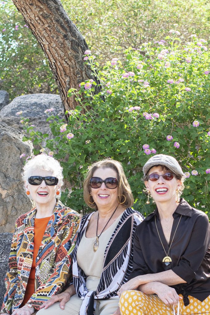 Fashion blogger Jodie Filogomo with her mother and stepmother on the Jodie's touch of style blog.