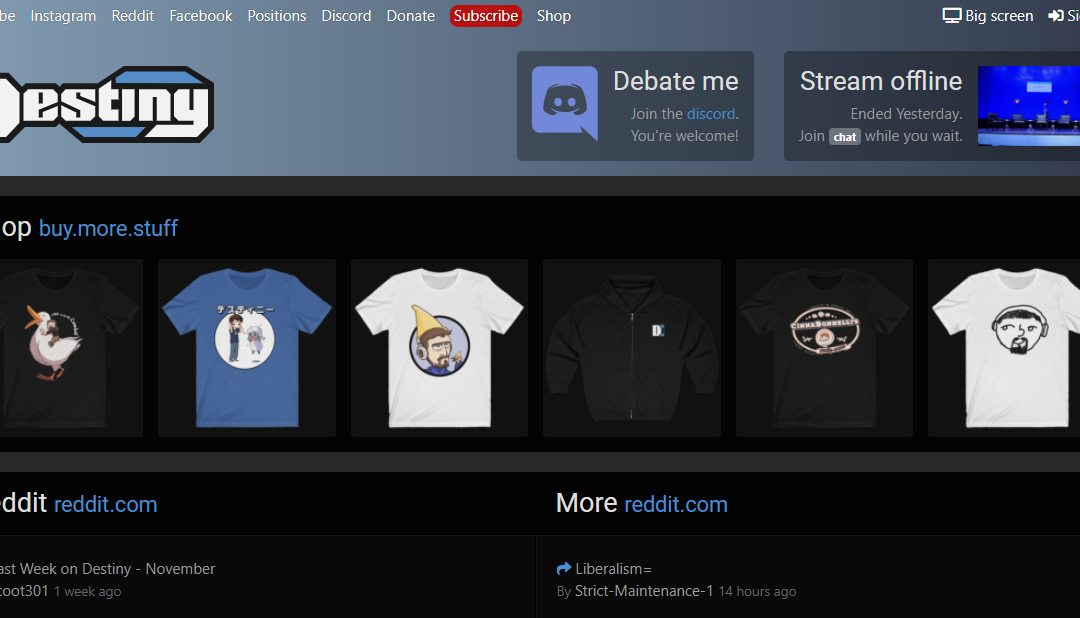 ‘Destiny’ Plays Games and Politics on Popular Twitch Channel