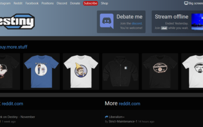 ‘Destiny’ Plays Games and Politics on Popular Twitch Channel