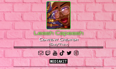 Gamer Leesh Capeesh Earns Twitch Affiliate Status 1 Month After Launch