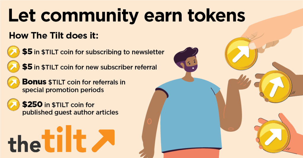 community earn tokens