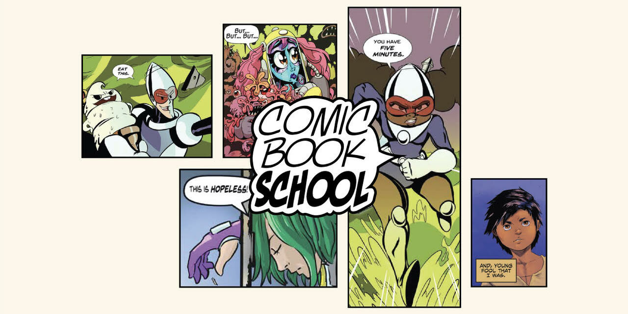 Comic Book School Entrepreneur Motivates Students To Finish Projects