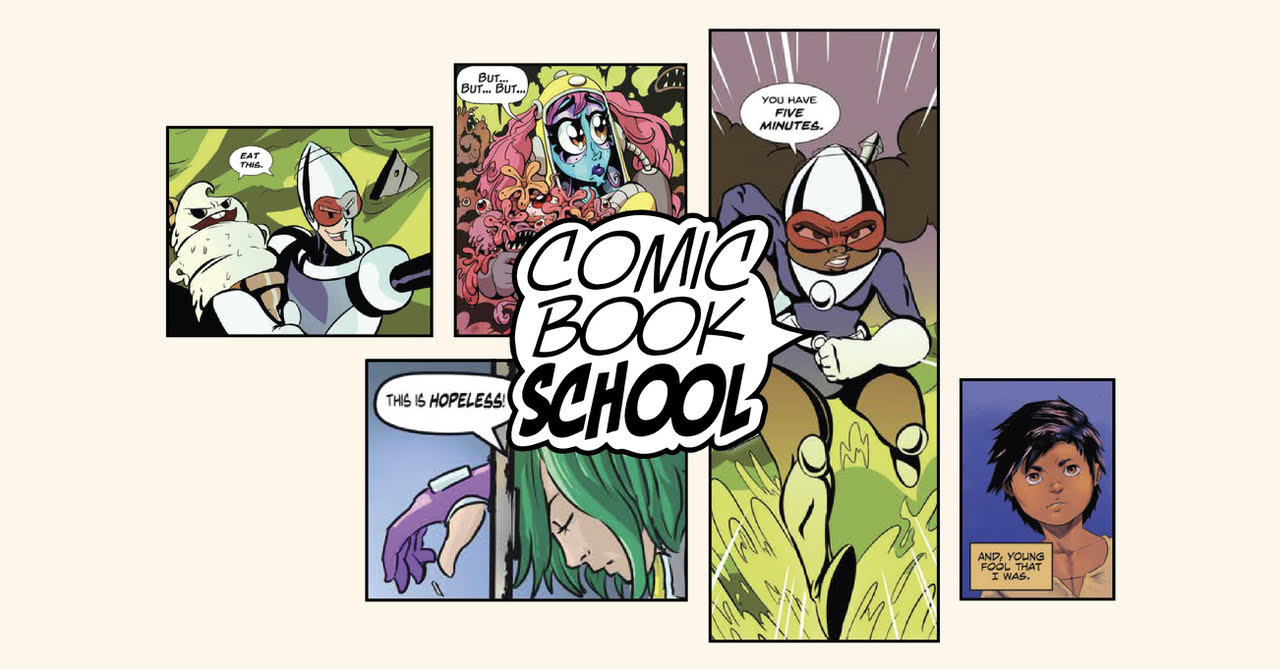 Comic Book School Entrepreneur Motivates Students To Finish Projects