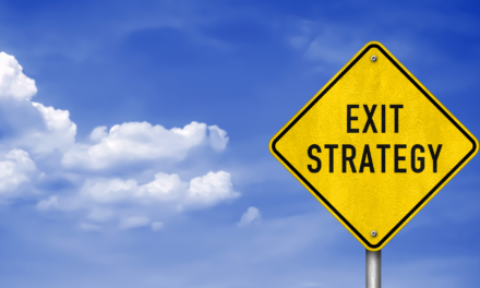 sign with words exit strategy for planning an exit strategy for your content business