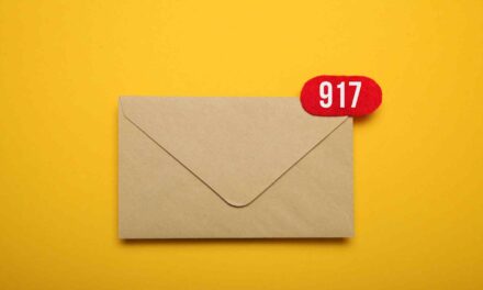 envelope representing email and converting social media followers