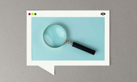 magnifying glass signifying SEO tips for creators