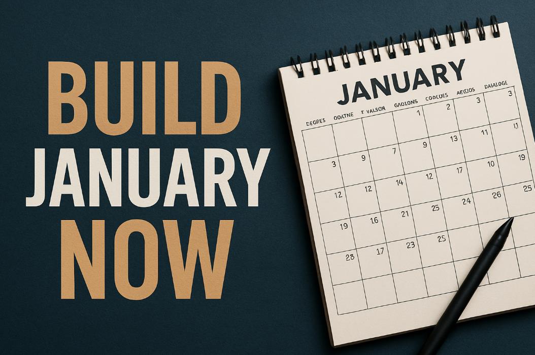 Don’t Wait! Build January Now
