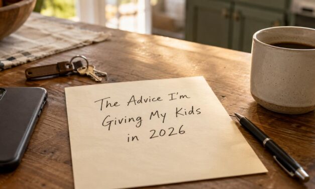 The Advice I’m Giving My Kids in 2026