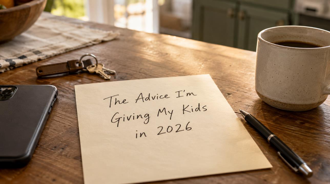 The Advice I’m Giving My Kids in 2026